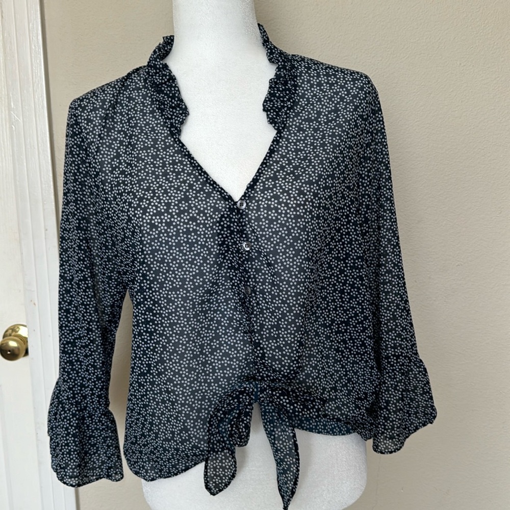 Sheer blouse